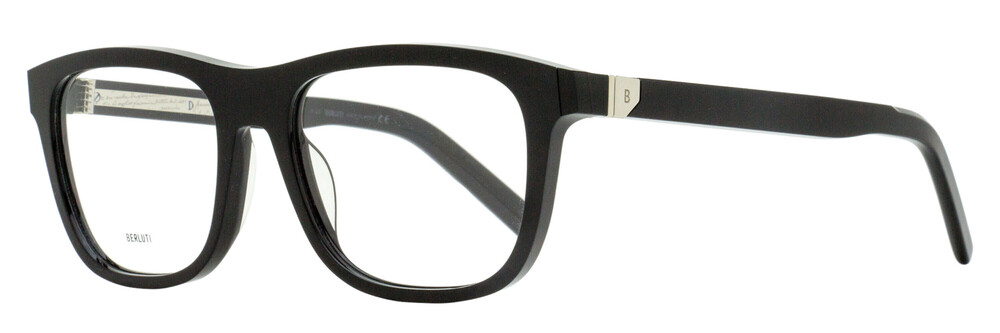 Berluti Soft Rectangular Eyeglasses BL50013U 001 Black 54mm